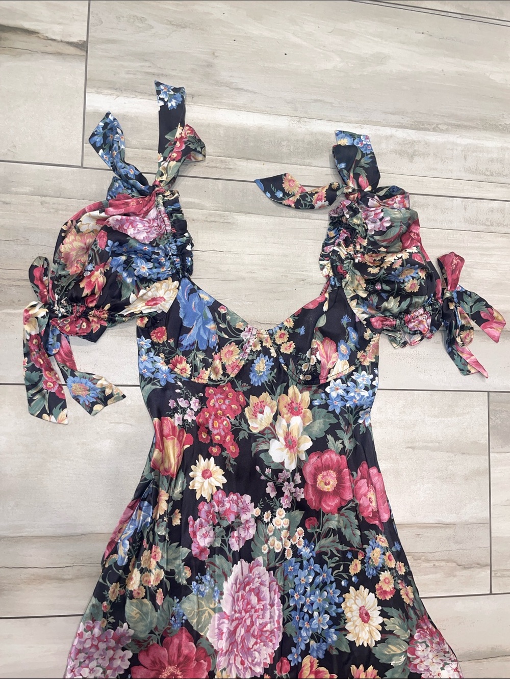 Selkie Puck Poet Slip Dress S - Picture 5 of 17